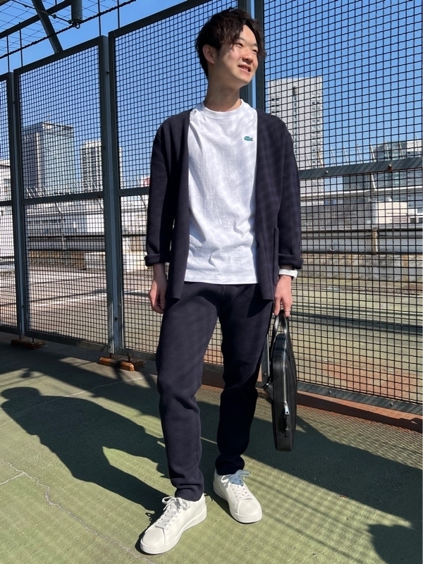ミラノリブニットカーディガンジャケット AH702EL - ラコステ（LACOSTE