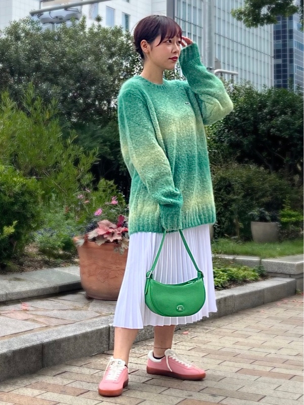 グラデーションボーダーニットセーター AH5664 - ラコステ（LACOSTE 