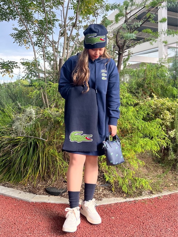 ニットキャップ&マフラーギフトセット RB1515 - ラコステ（LACOSTE 