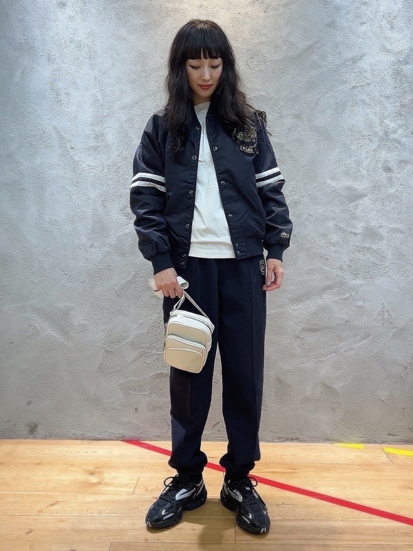 ダブルストライプバーシティジャケット BH0127 - ラコステ（LACOSTE 