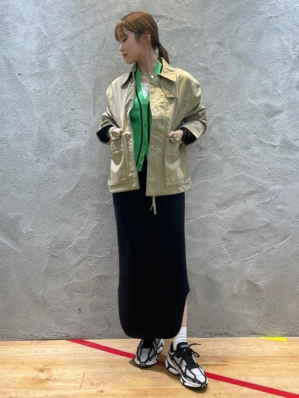 撥水スナップボタンジャケット BH1171 - ラコステ（LACOSTE