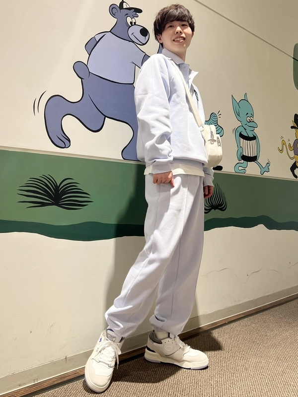 ダブルフェイス鹿の子地トラックパンツ XH7441 - ラコステ（LACOSTE