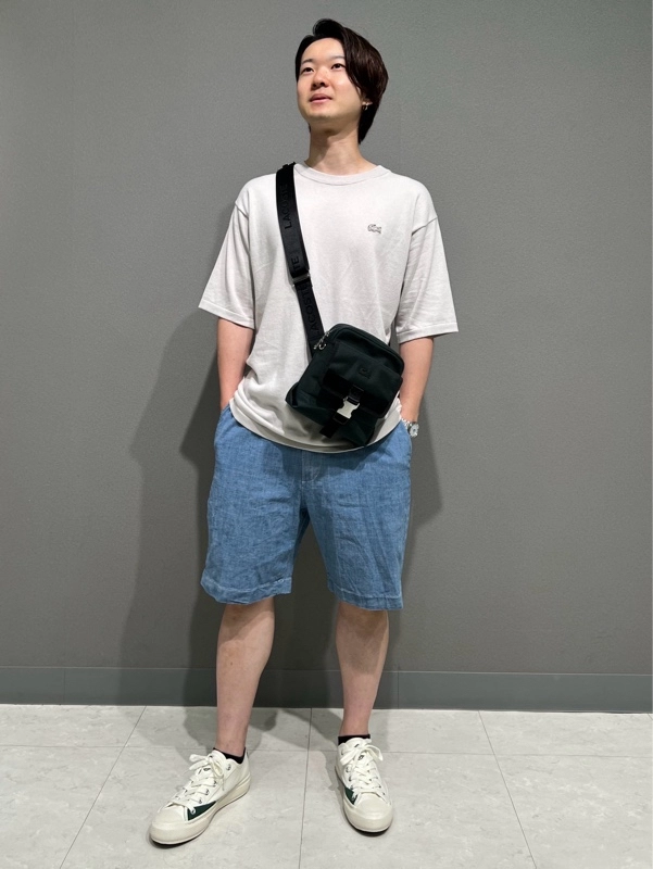 LACOSTE - ちいバック ラコステ LACOSTE シャンタコ スモールボディバッグ （ブラック