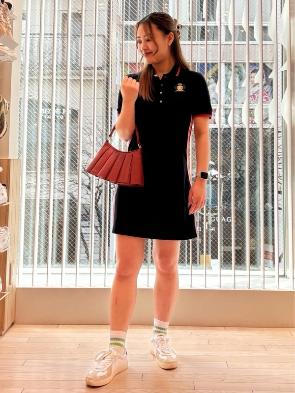 サイドメッシュバンドポロドレス EF9566 - ラコステ（LACOSTE）公式