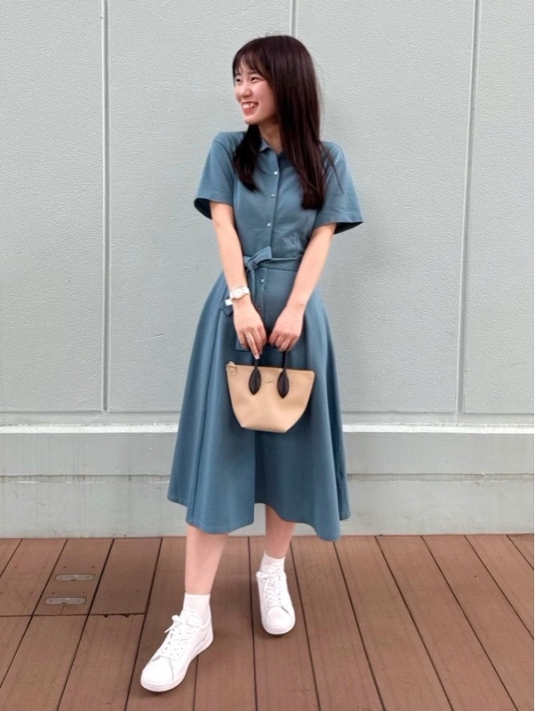 鹿の子地シャツドレス EF9621 - ラコステ（LACOSTE）公式オンラインストア