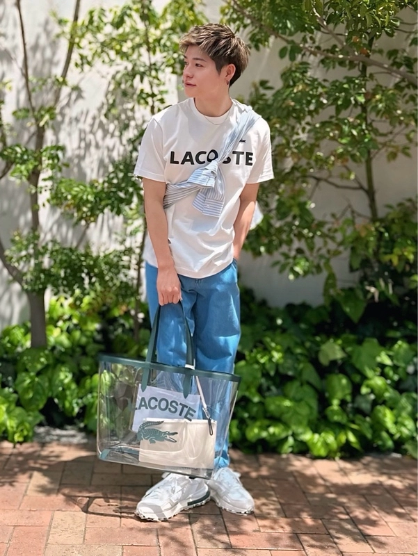 アンナシーズナル クリアトートバッグ NF4930AS - ラコステ（LACOSTE