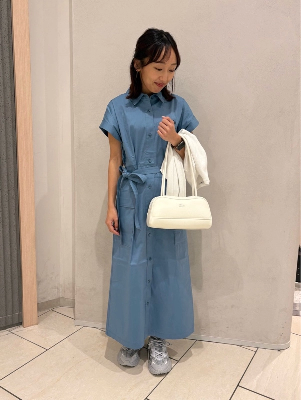 キモノスリーブシャツドレス EF020J - ラコステ（LACOSTE）公式