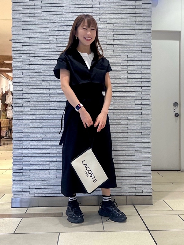 ヘリテージキャンバス クラッチバッグ NF4898TD - ラコステ（LACOSTE