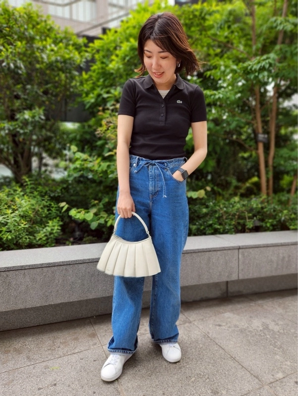 タイトフィットリブニットポロシャツ DF5377 - ラコステ（LACOSTE