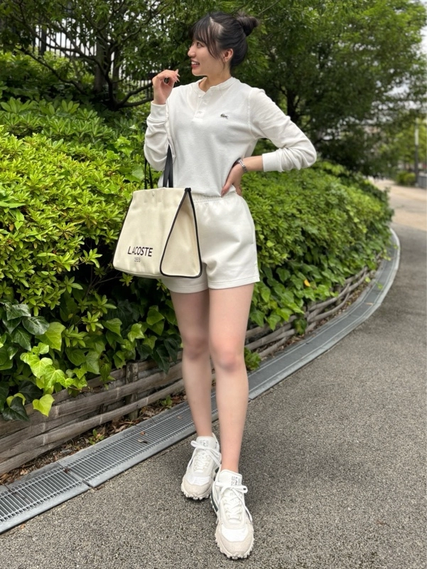 ダブルフェイス鹿の子地ショートパンツ GF9606 - ラコステ（LACOSTE