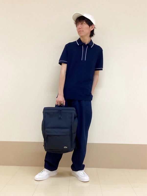 【LACOSTE】ラコステ ネオクロコ レクタンギュラーバックパック ネオクロコ レクタンギュラーバックパック ／ ビジネスバッグ