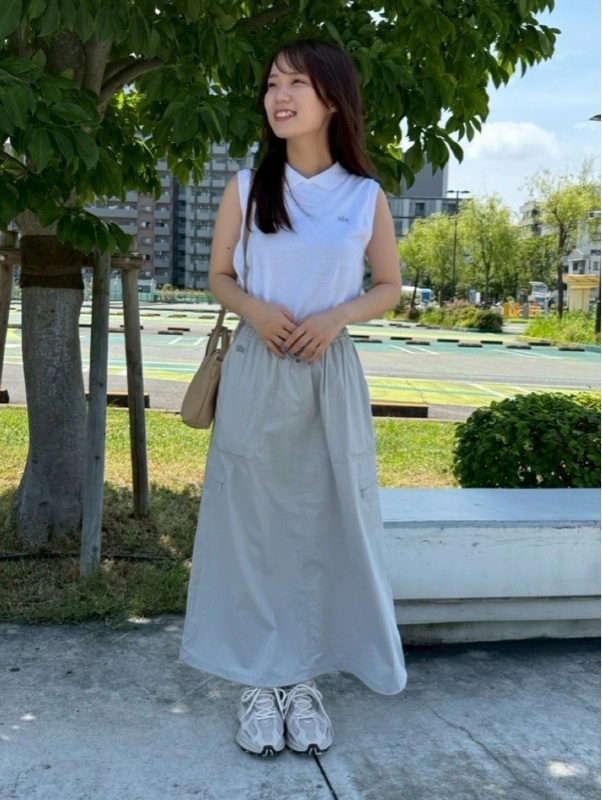 バックボタンノースリーブポロシャツ PF008J - ラコステ（LACOSTE