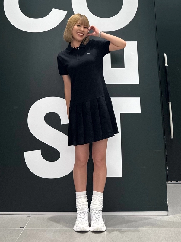 バックプリントミニ ポロドレス EFIL01J - ラコステ（LACOSTE）公式