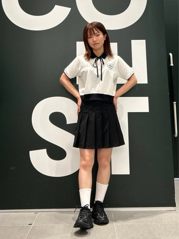 ロゴ刺繍クロップドリボン ポロシャツ PFIL01J - ラコステ（LACOSTE