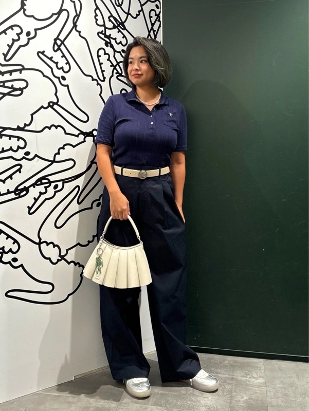 ネームワニロゴキーホルダー NH1490KP - ラコステ（LACOSTE
