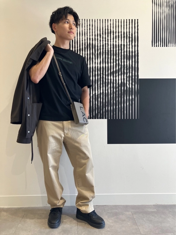 とき様　C4423 ラコステシャツコーデ LACOSTEのシャツ/ブラウスを使った「オフィスカジュアル」の人気