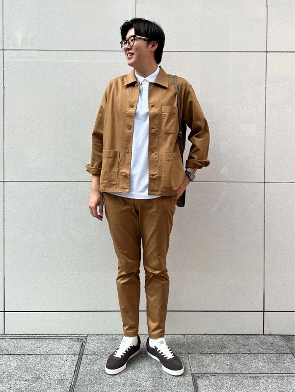 レギュラーフィット ストレッチ パリポロシャツ (半袖) PH5522L