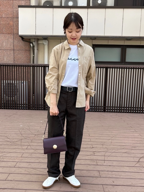ウールブレンドヘリンボーンパンツ HH9228 - ラコステ（LACOSTE）公式