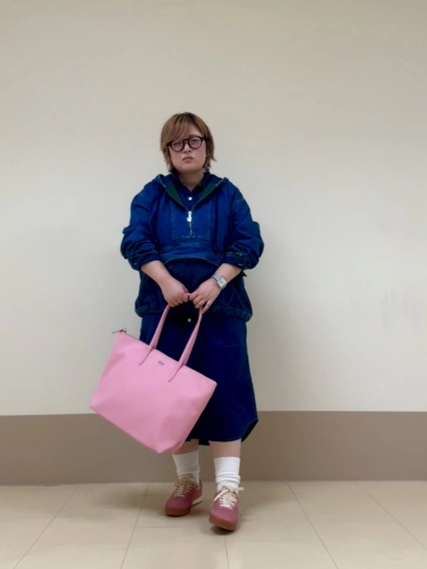 オーバーサイズデニムアノラック BF8418 - ラコステ（LACOSTE）公式