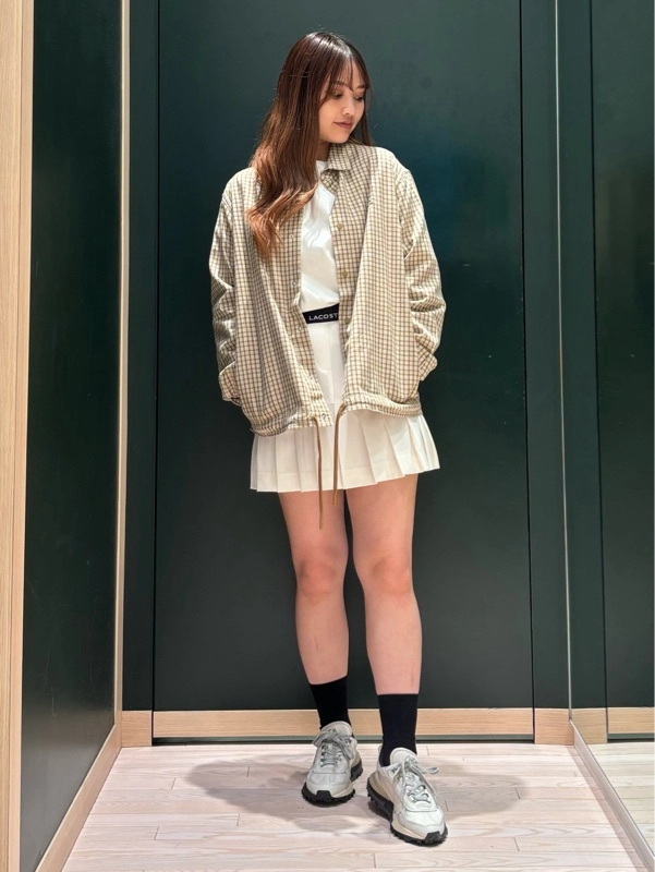 ショートプリーツテニススカート JF5323 - ラコステ（LACOSTE）公式