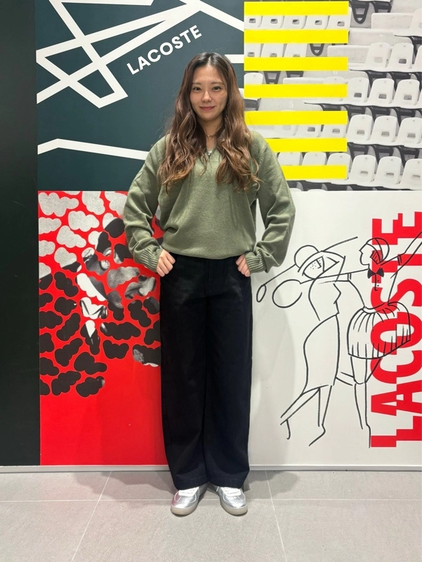 ハイネックハーフジップニットセーター AH3052 - ラコステ（LACOSTE