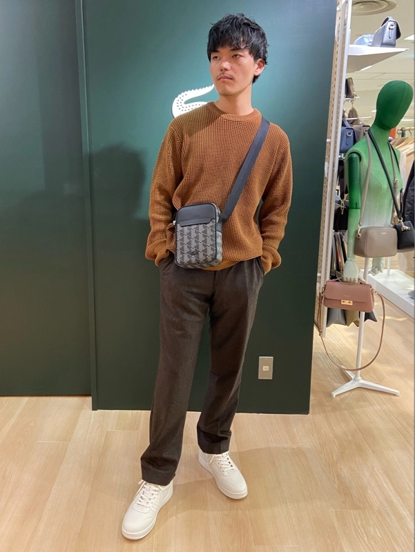 ザ ブレンド モノグラムバーティカルショルダーバッグ NH4410LX