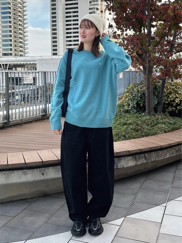 セーター スリーブライン3Dニットセーター AH5173 - ラコステ（LACOSTE）公式