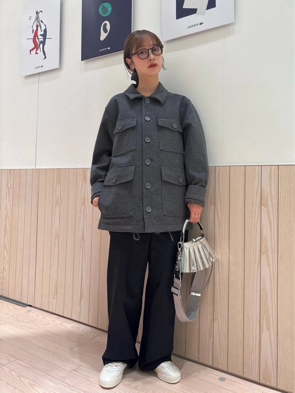 LALAさん専用 ランラン シルバーミラーレザーミニショルダーバッグ NU5207DP
