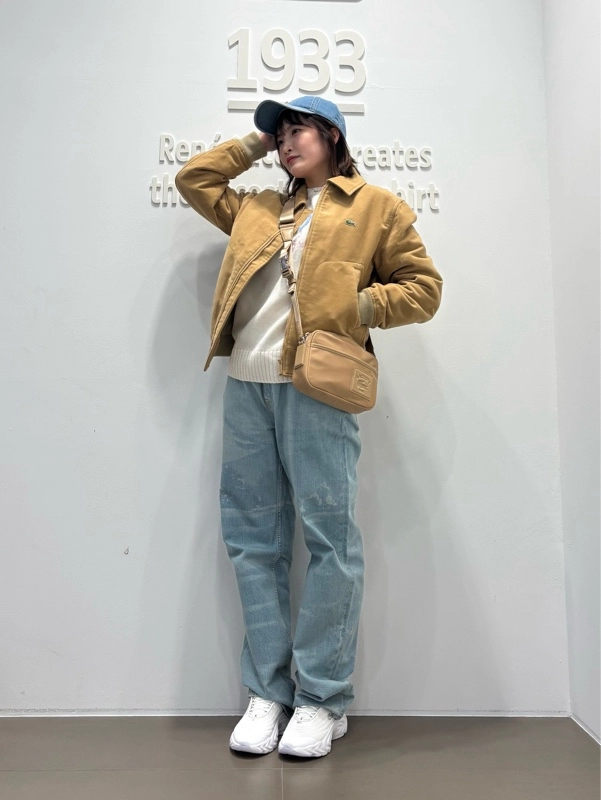 ウォッシュドデニムワンポイントキャップ RK6362 - ラコステ（LACOSTE