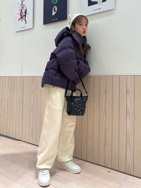 ウィメンズショートダウンジャケット BF7391 - ラコステ（LACOSTE