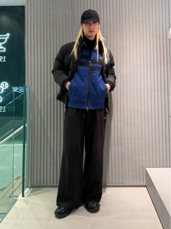 アシンメトリーボーダーハイネックジャケット SH4710 - ラコステ