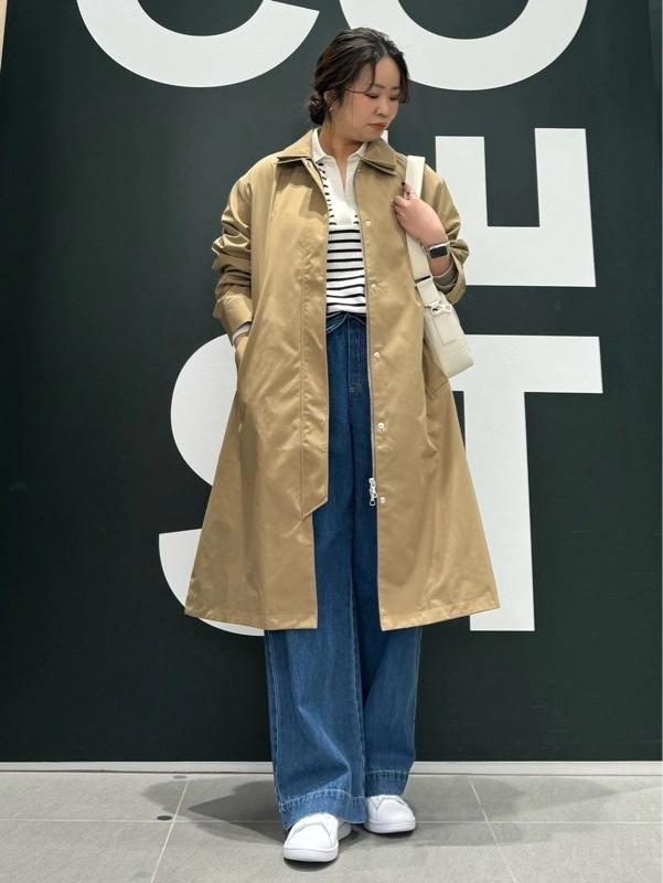 ダブルカラーロングスプリングコート BF027J - ラコステ（LACOSTE