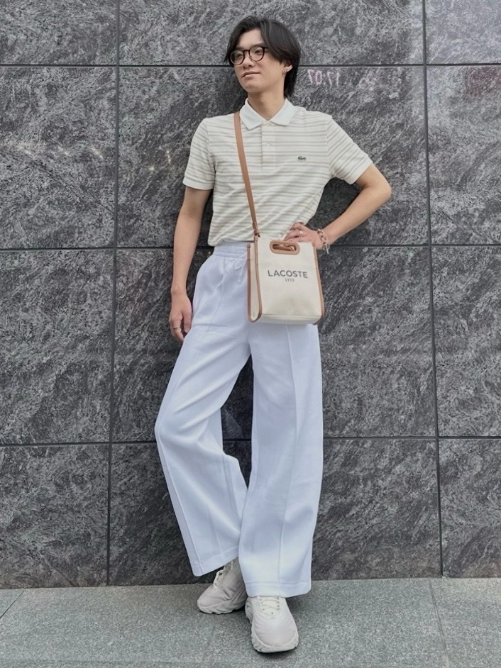 マルチボーダー鹿の子地ポロシャツ PH5962 - ラコステ（LACOSTE）公式