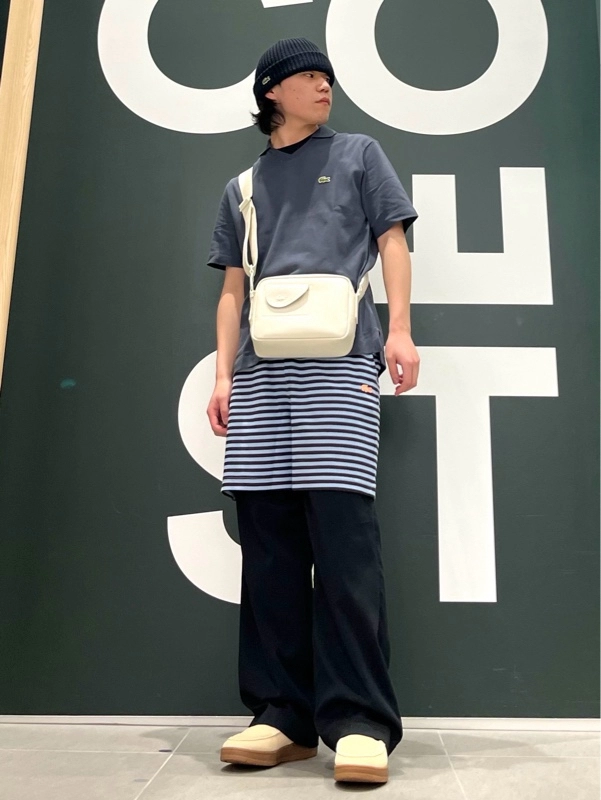 L.12.12アレンジ スキッパーネックポロシャツ PH2788 - ラコステ