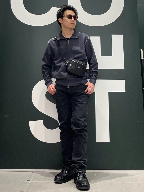 テクスチャーロゴ ジップスウェット AF428 - ラコステ（LACOSTE）公式
